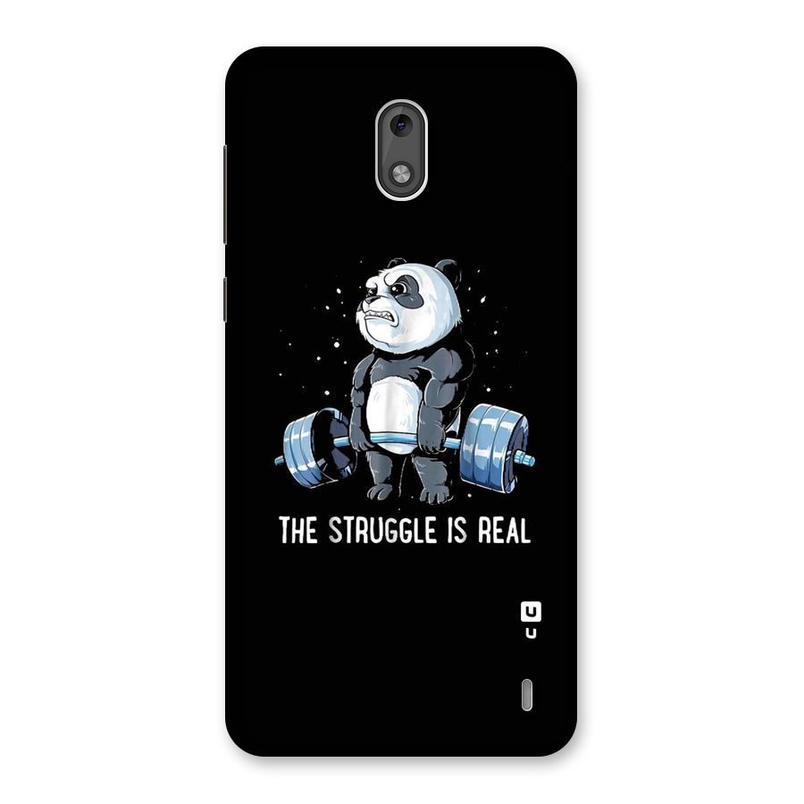 Struggle is Real Panda Back Case for Nokia 2