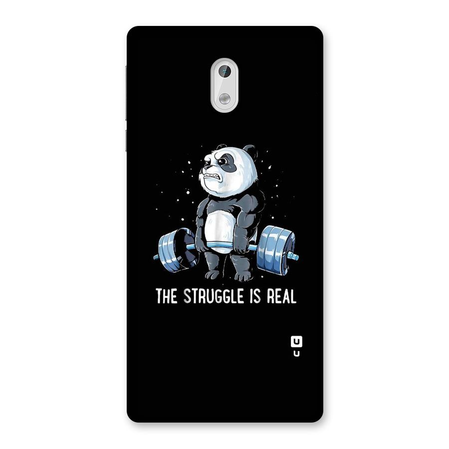 Struggle is Real Panda Back Case for Nokia 3