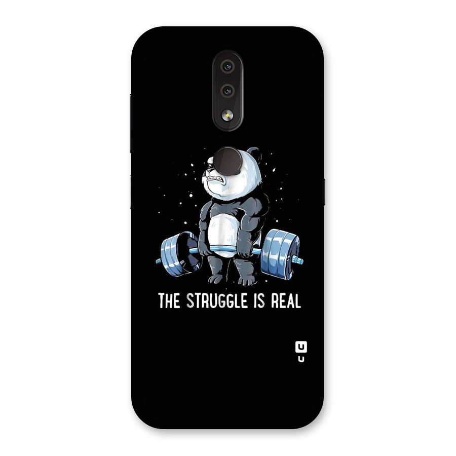 Struggle is Real Panda Back Case for Nokia 4.2