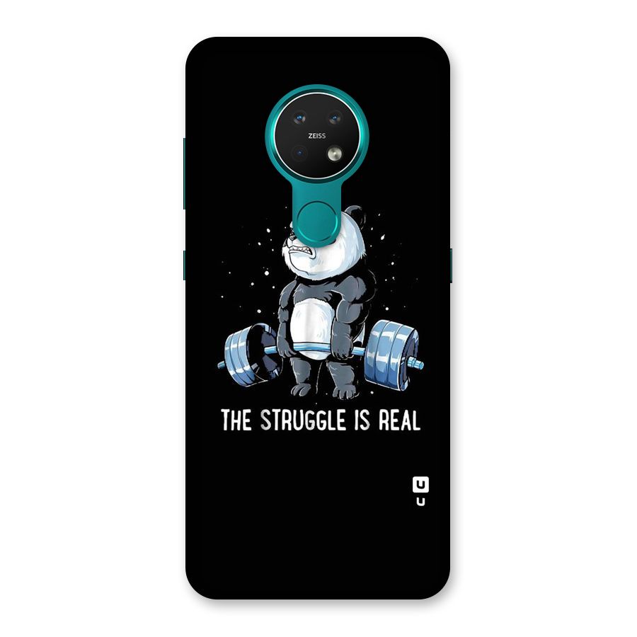 Struggle is Real Panda Back Case for Nokia 7.2