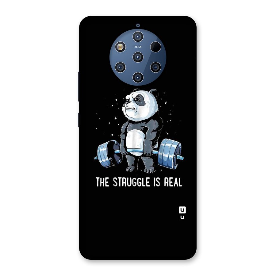 Struggle is Real Panda Back Case for Nokia 9 PureView