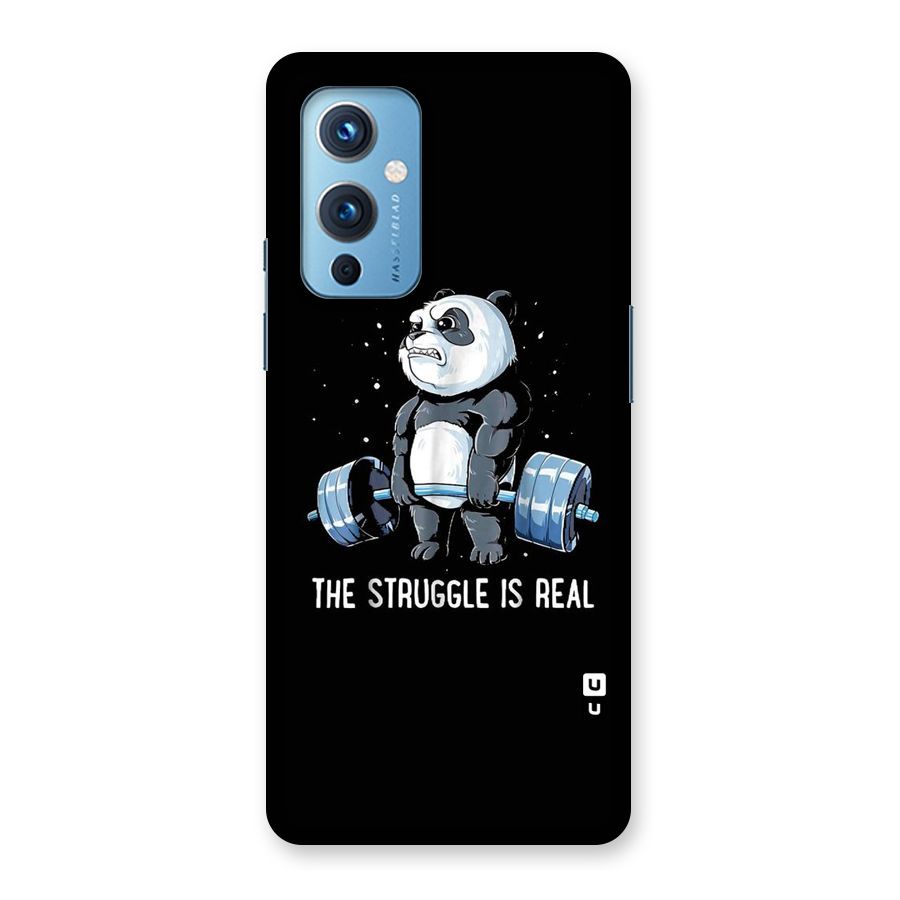 Struggle is Real Panda Back Case for OnePlus 9