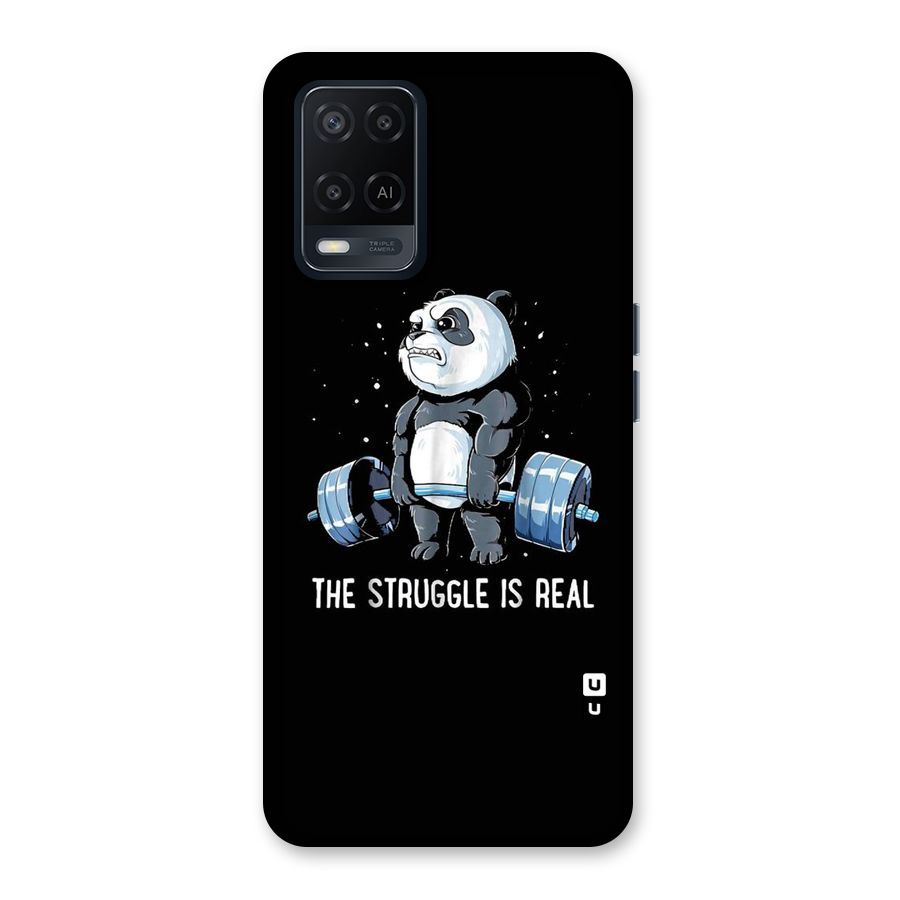 Struggle is Real Panda Back Case for Oppo A54