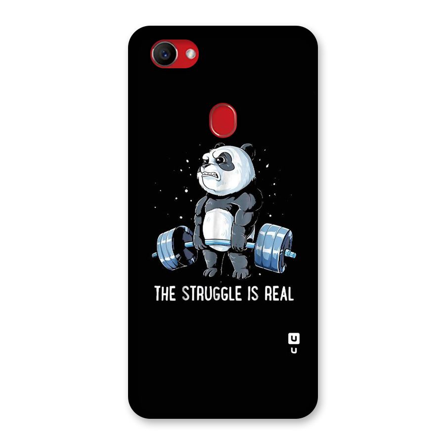 Struggle is Real Panda Back Case for Oppo F7