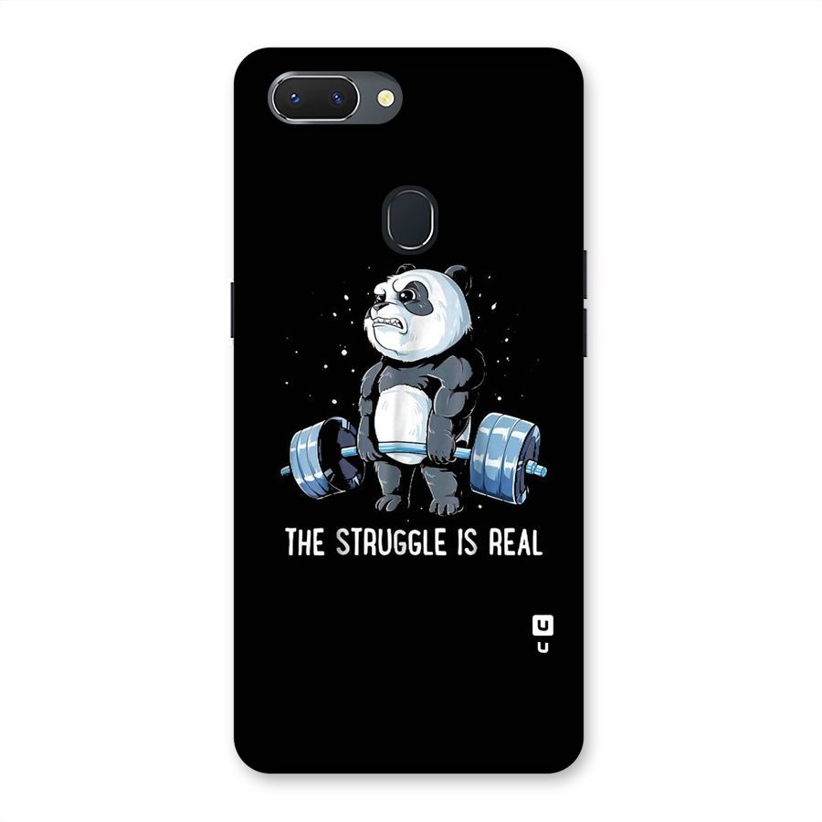 Struggle is Real Panda Back Case for Oppo Realme 2