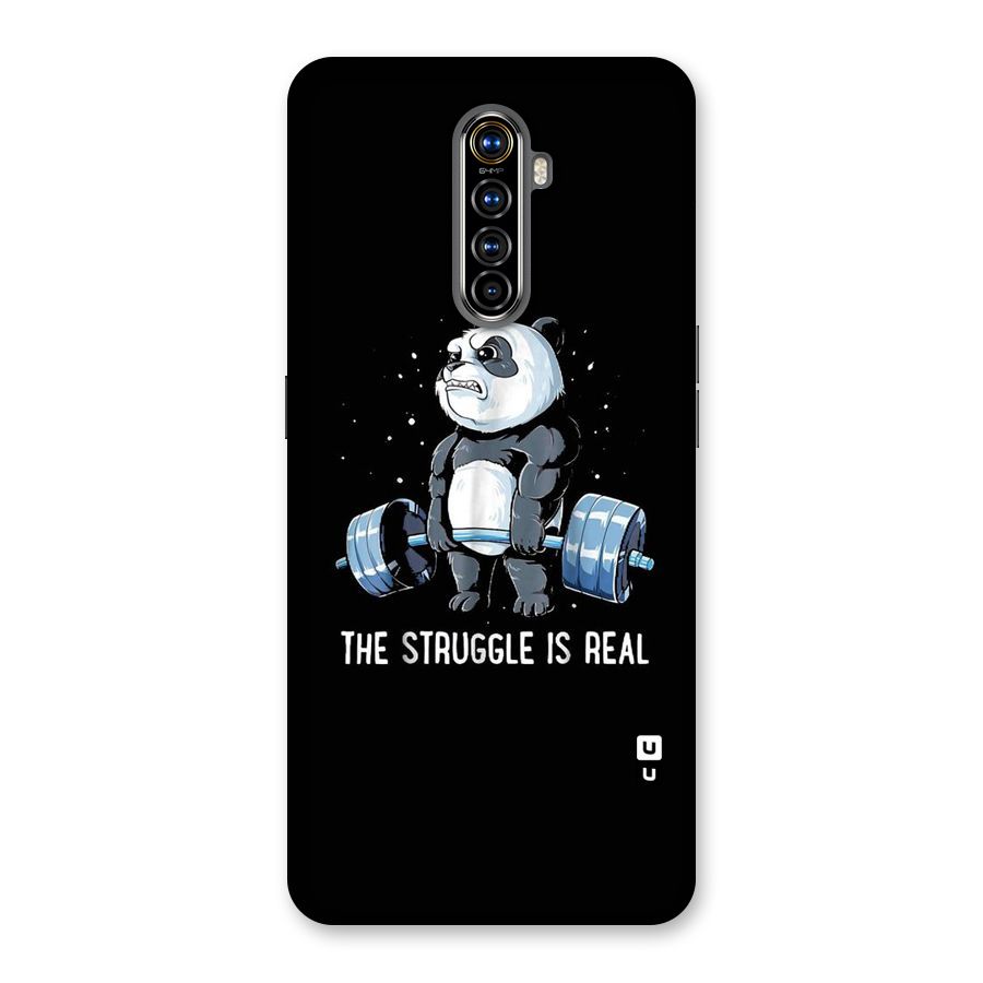 Struggle is Real Panda Back Case for Realme X2 Pro