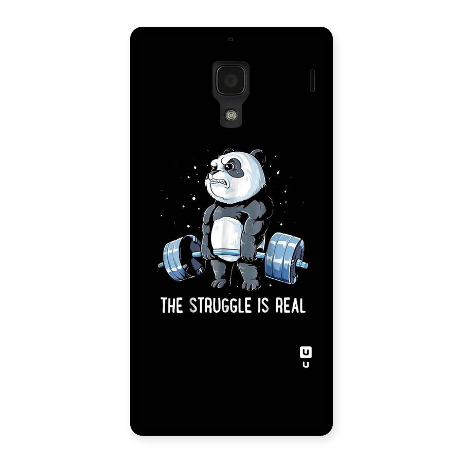 Struggle is Real Panda Back Case for Redmi 1S