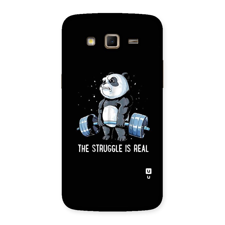 Struggle is Real Panda Back Case for Samsung Galaxy Grand 2