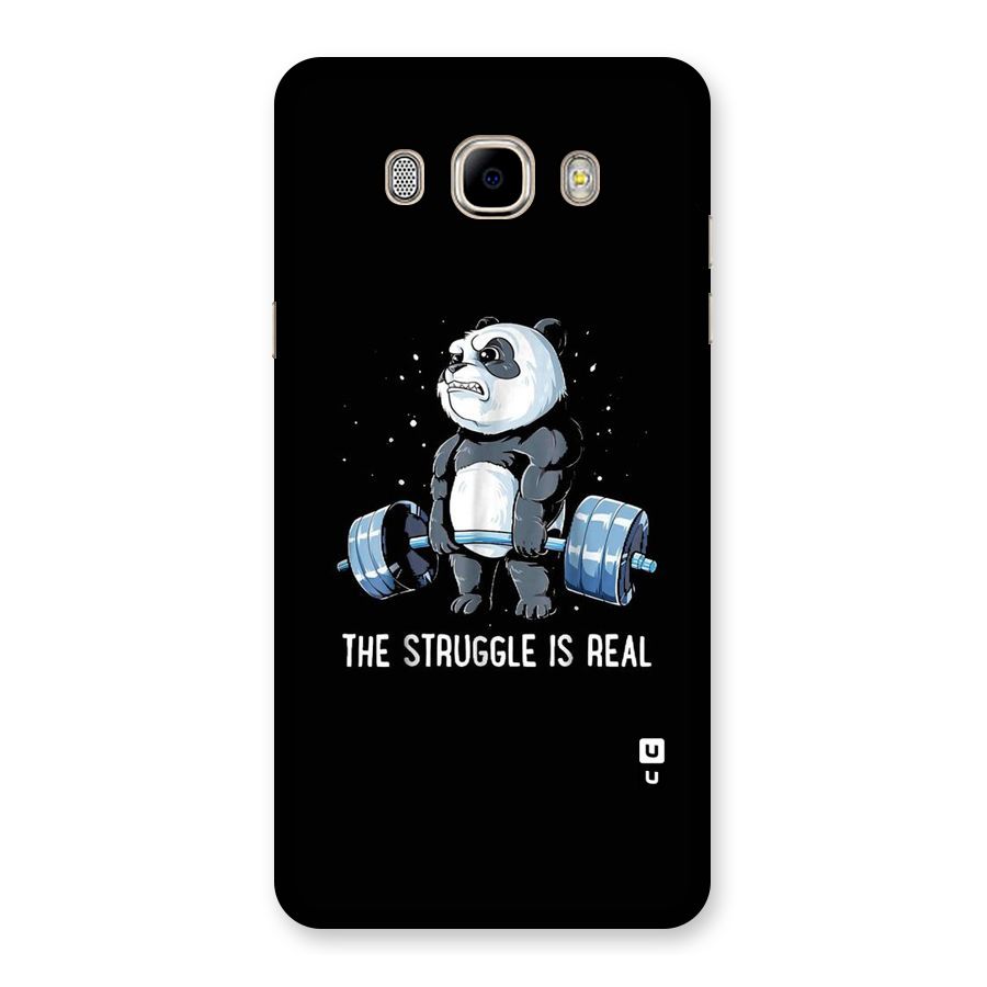 Struggle is Real Panda Back Case for Samsung Galaxy J7 2016