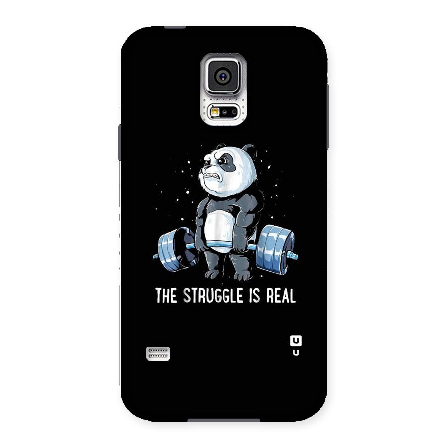 Struggle is Real Panda Back Case for Samsung Galaxy S5