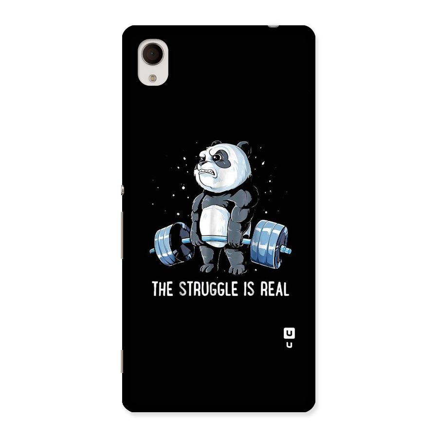 Struggle is Real Panda Back Case for Sony Xperia M4