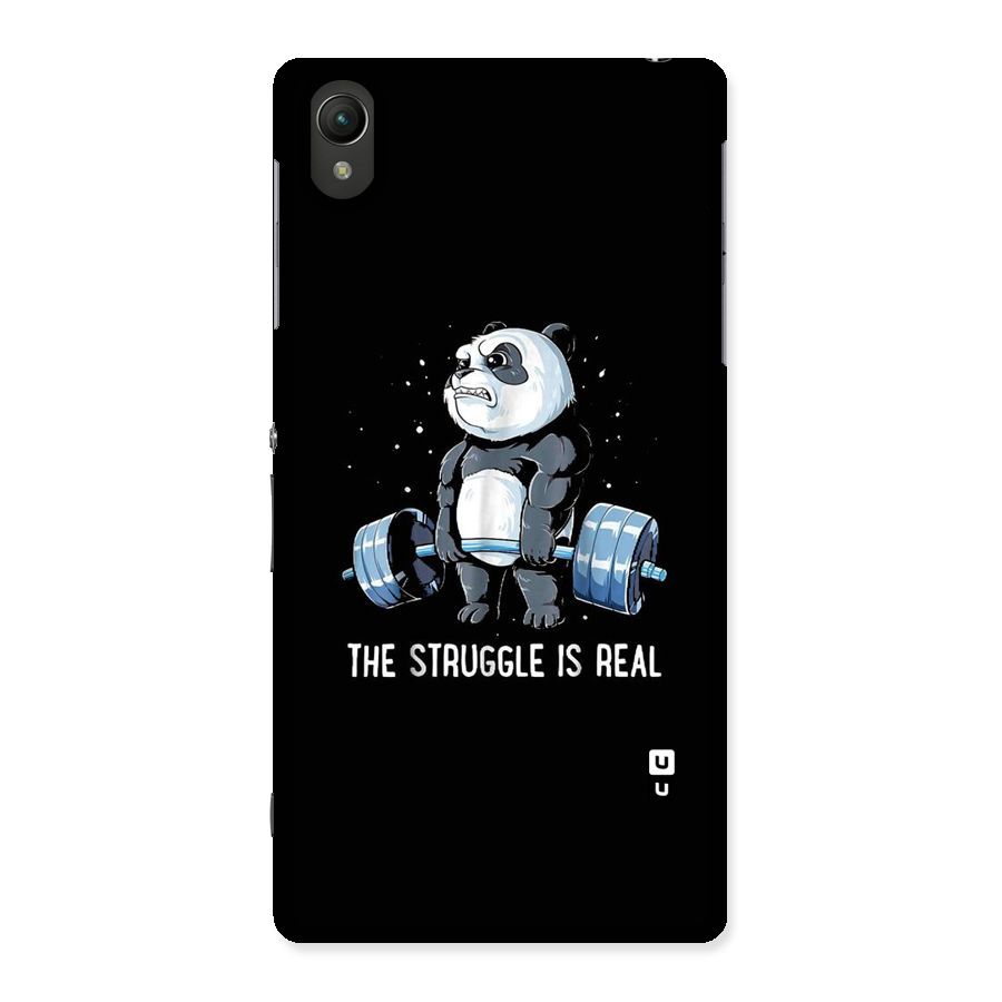 Struggle is Real Panda Back Case for Sony Xperia Z2