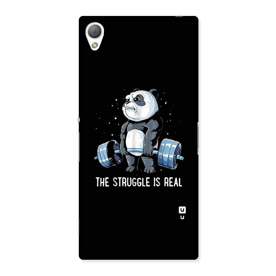 Struggle is Real Panda Back Case for Sony Xperia Z3