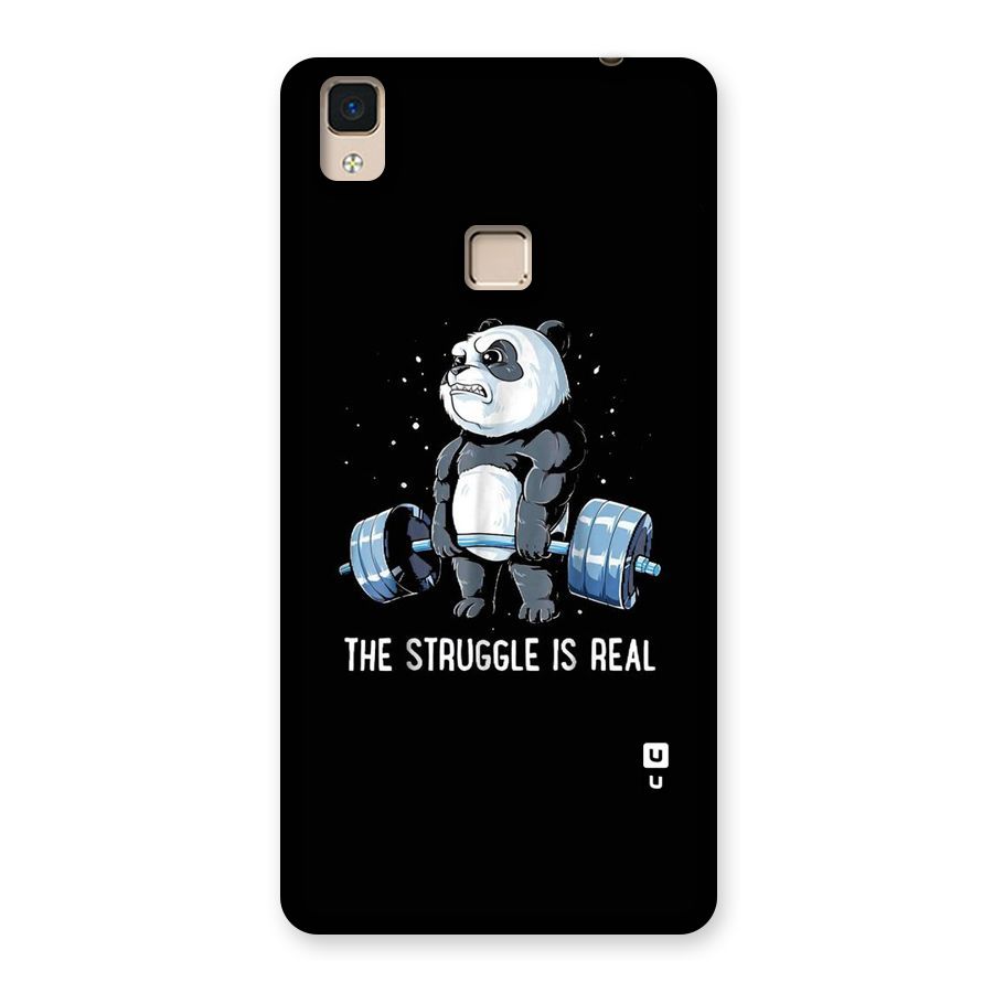 Struggle is Real Panda Back Case for V3 Max