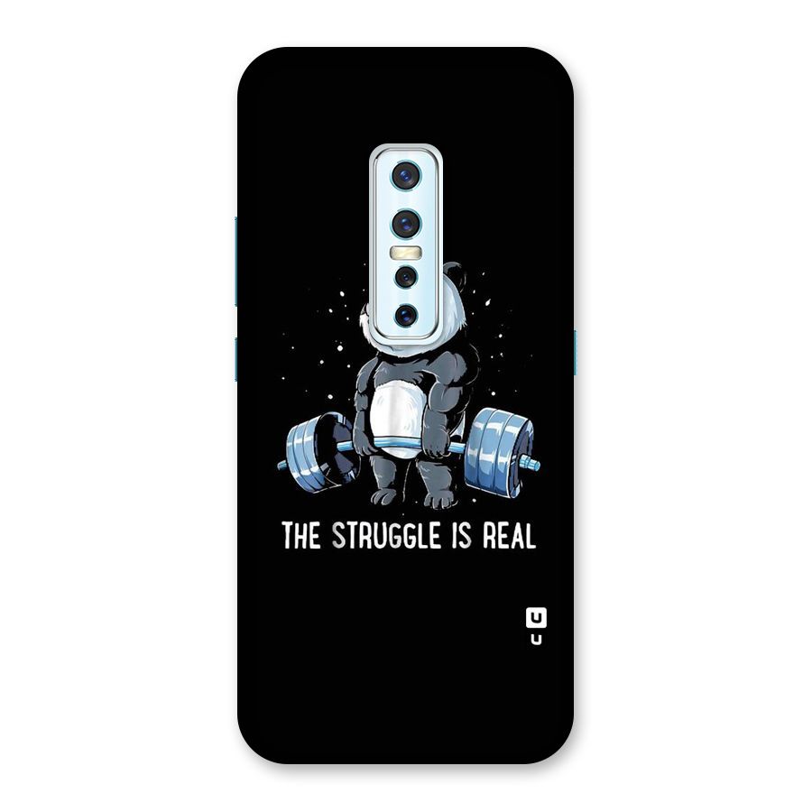 Struggle is Real Panda Back Case for Vivo V17 Pro