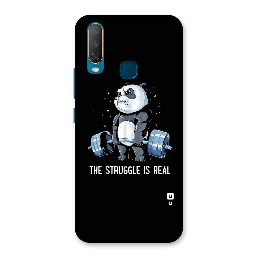 Struggle is Real Panda Back Case for Vivo Y15