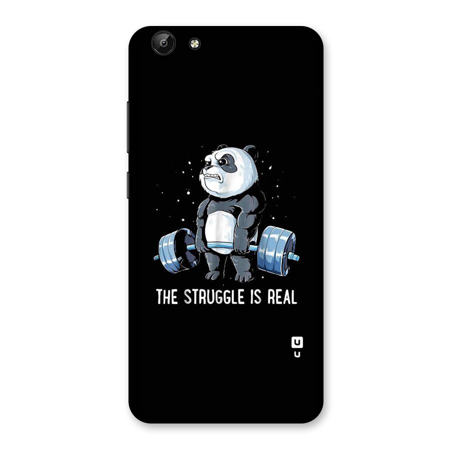 Struggle is Real Panda Back Case for Vivo Y69