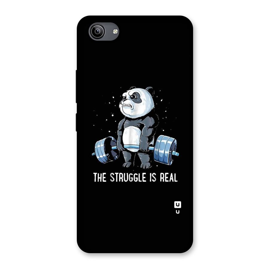 Struggle is Real Panda Back Case for Vivo Y81i