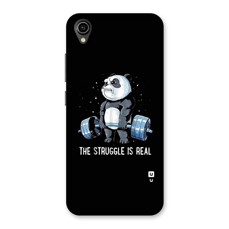 Struggle is Real Panda Back Case for Vivo Y90