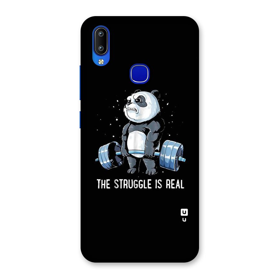 Struggle is Real Panda Back Case for Vivo Y91