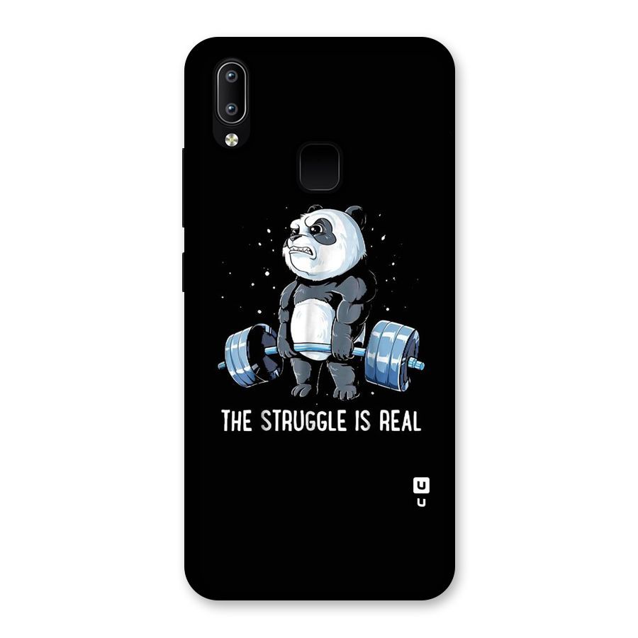 Struggle is Real Panda Back Case for Vivo Y93
