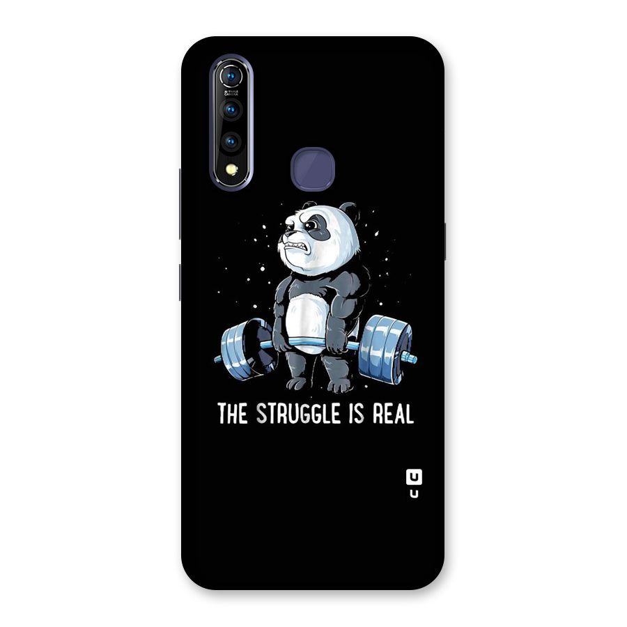 Struggle is Real Panda Back Case for Vivo Z1 Pro