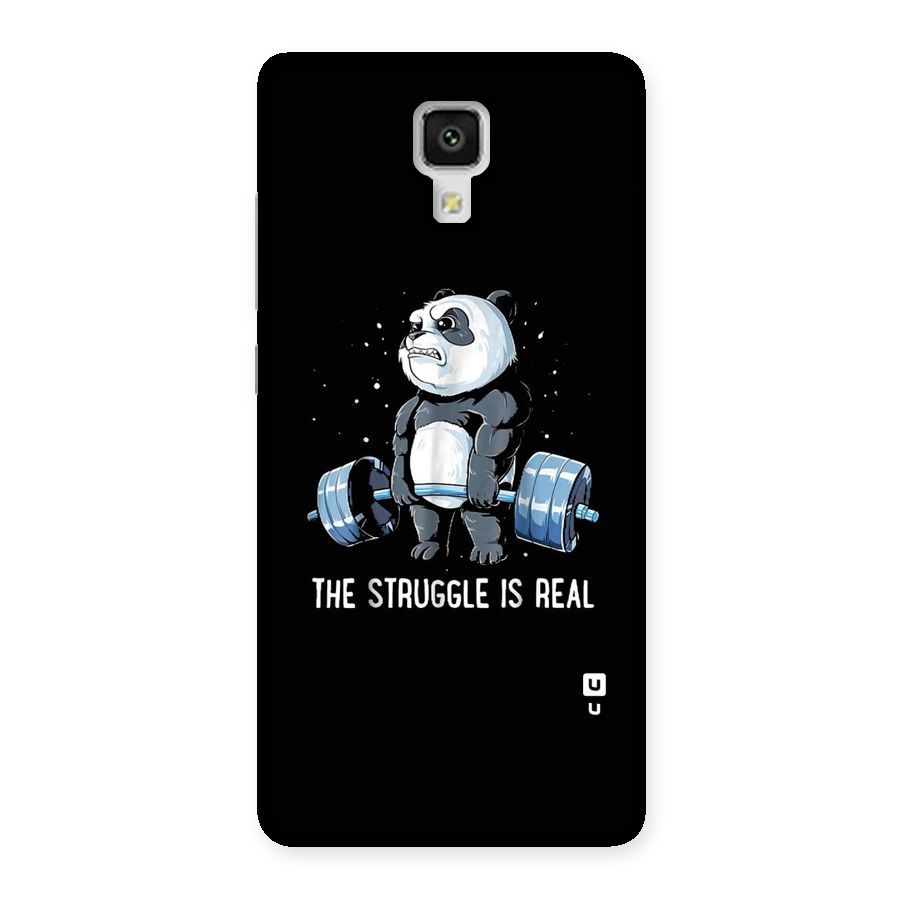 Struggle is Real Panda Back Case for Xiaomi Mi 4