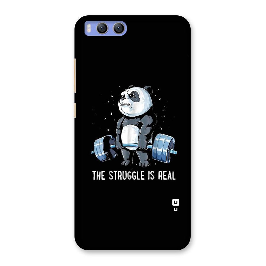 Struggle is Real Panda Back Case for Xiaomi Mi 6