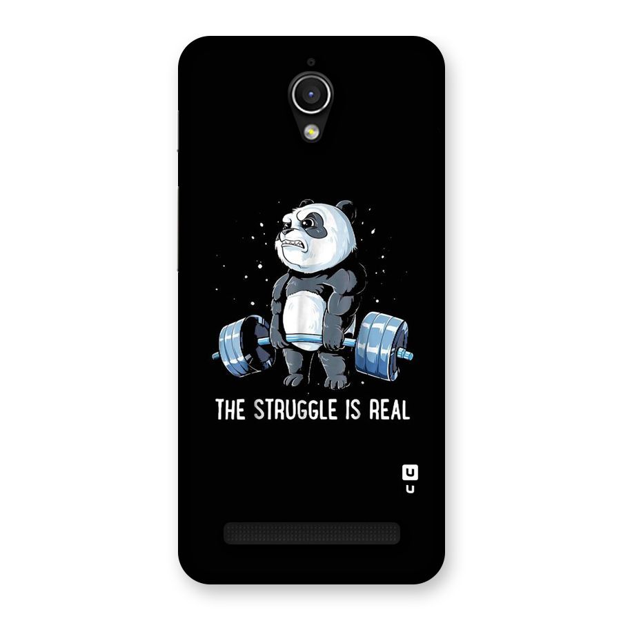 Struggle is Real Panda Back Case for Zenfone Go