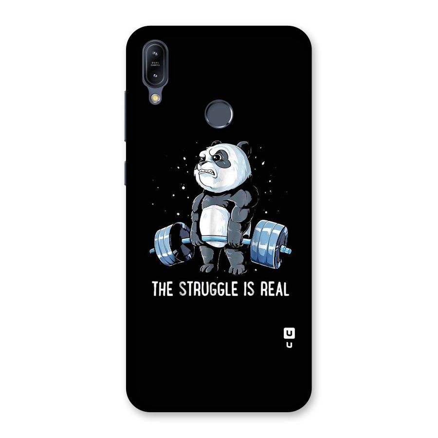 Struggle is Real Panda Back Case for Zenfone Max M2