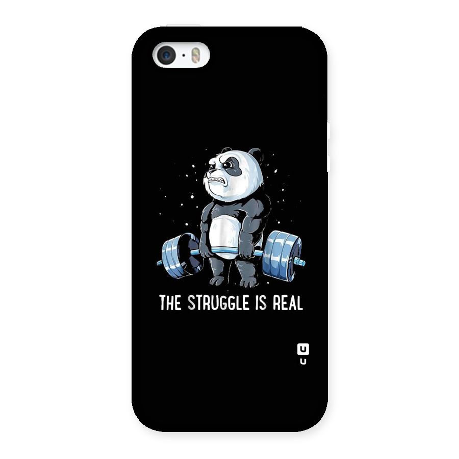 Struggle is Real Panda Back Case for iPhone 5 5S