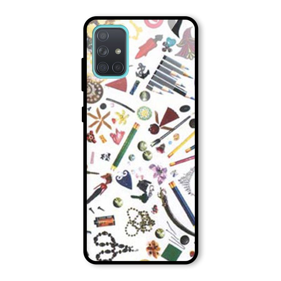 Studio Glass Back Case for Galaxy A71