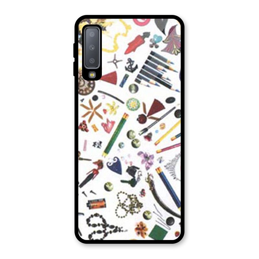 Studio Glass Back Case for Galaxy A7 (2018)