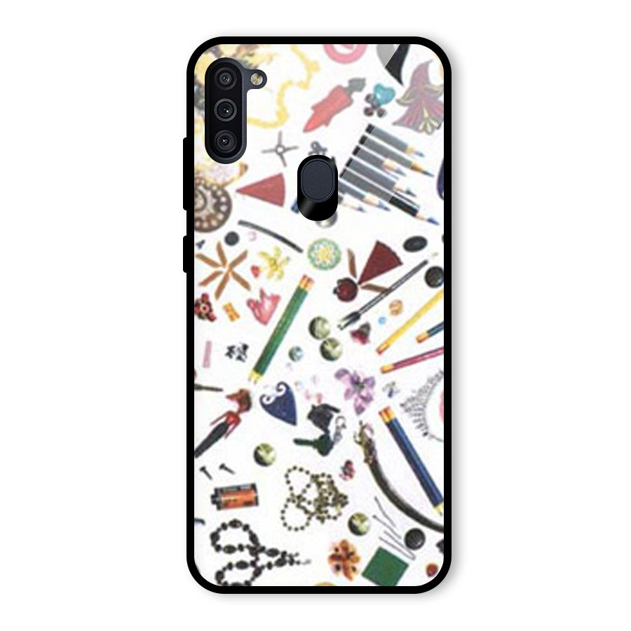 Studio Glass Back Case for Galaxy M11