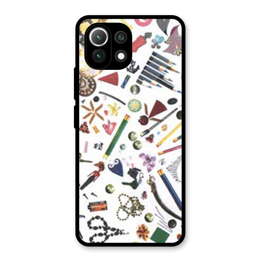 Studio Glass Back Case for Mi 11 Lite