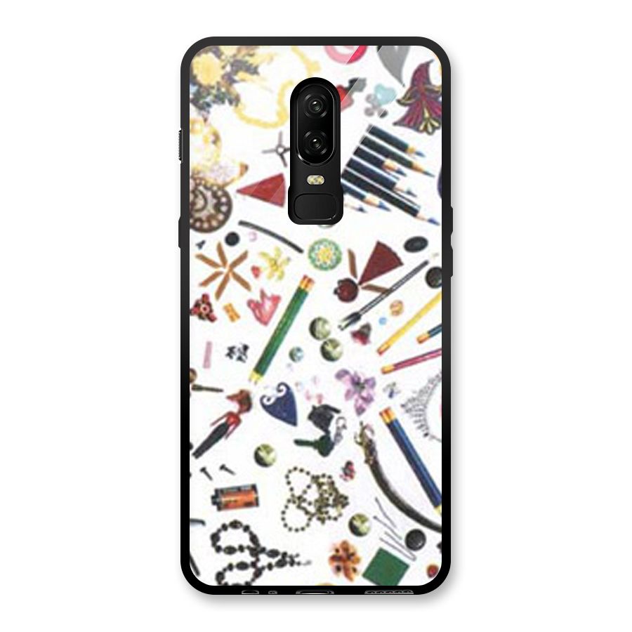 Studio Glass Back Case for OnePlus 6
