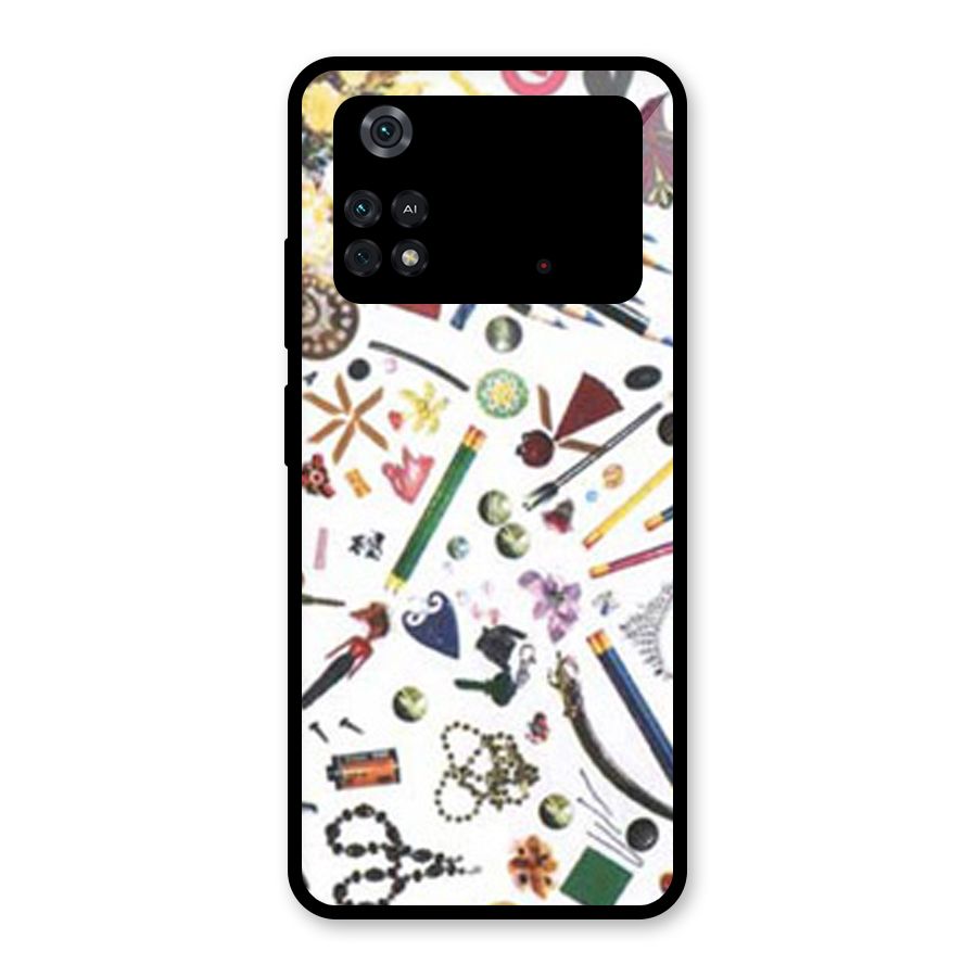 Studio Glass Back Case for Poco M4 Pro 4G