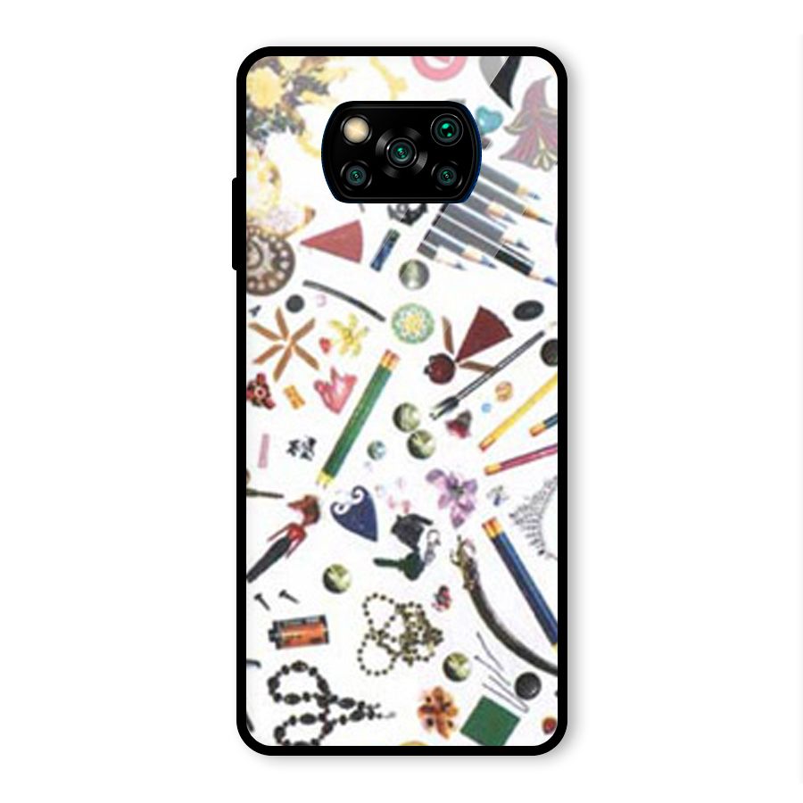 Studio Glass Back Case for Poco X3 Pro