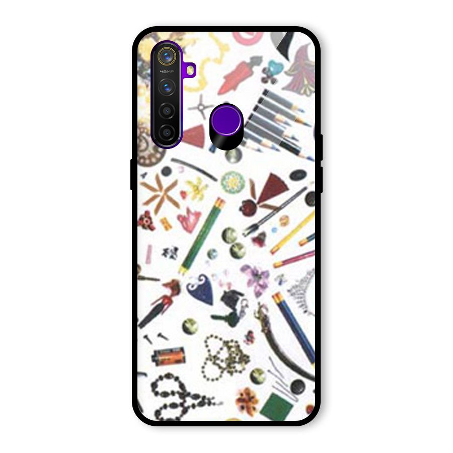 Studio Glass Back Case for Realme 5 Pro