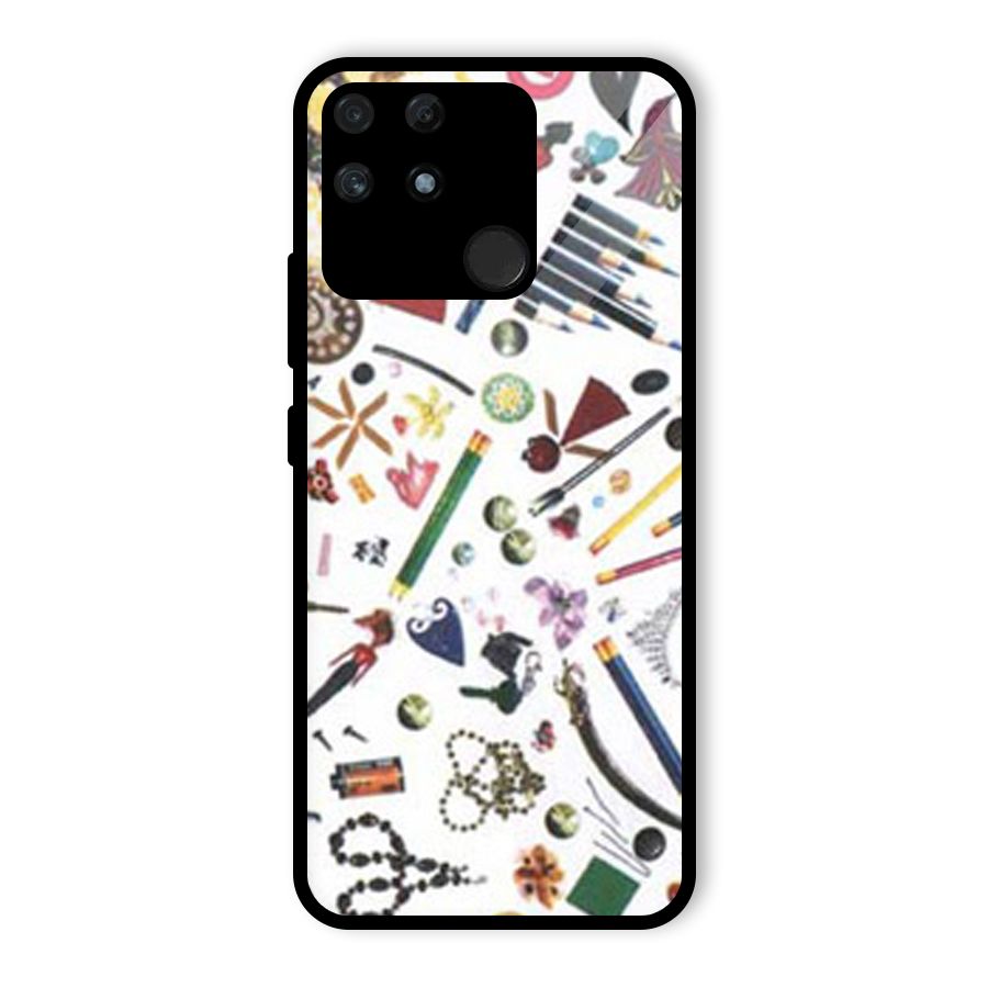 Studio Glass Back Case for Realme Narzo 50A