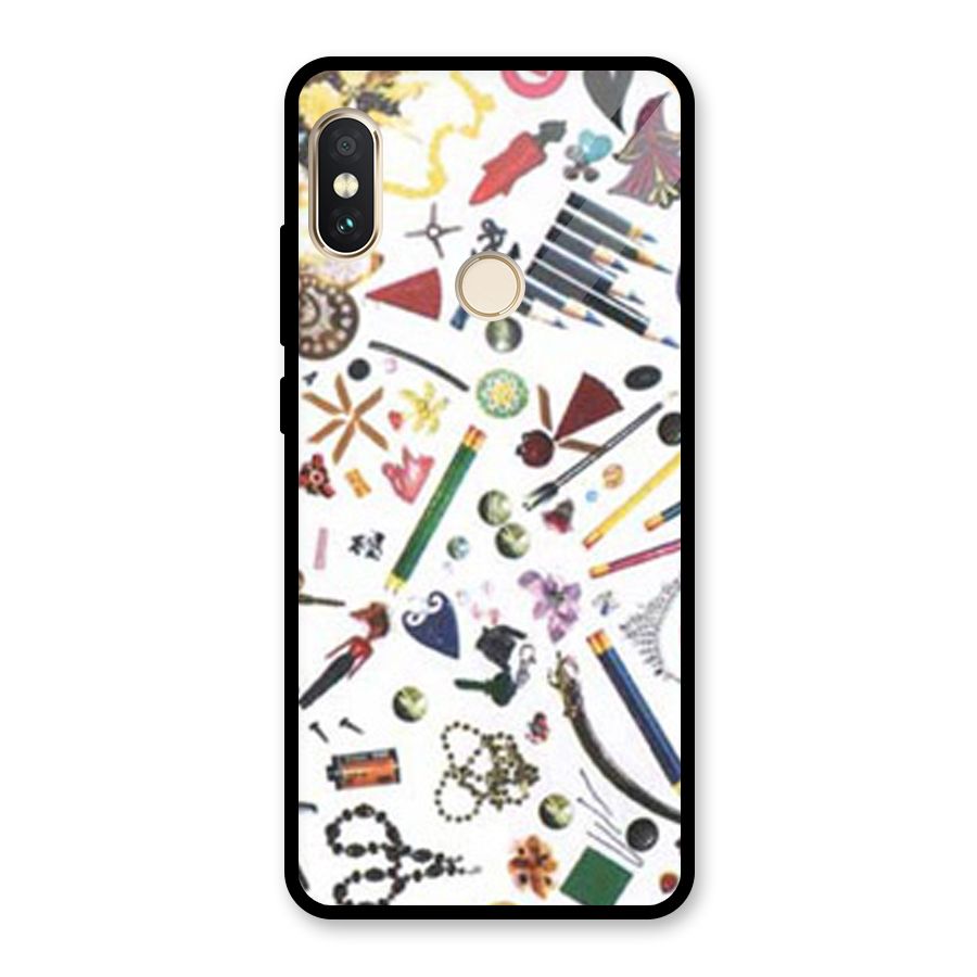 Studio Glass Back Case for Redmi Note 5 Pro