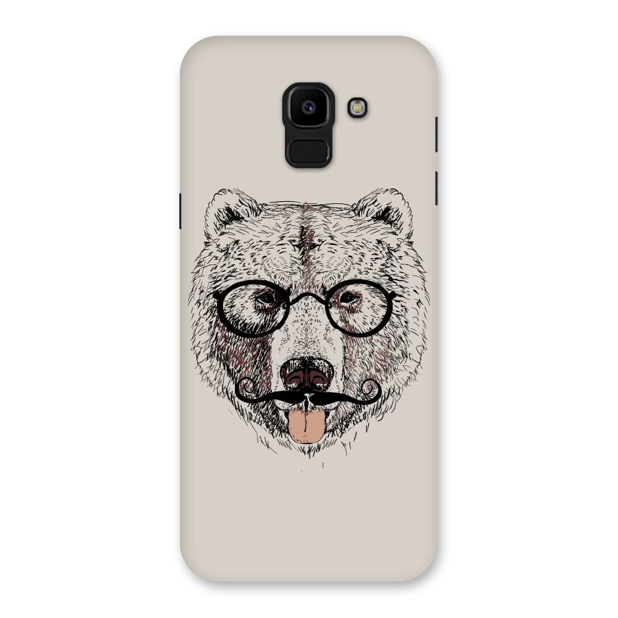 Studious Bear Back Case for Galaxy J6