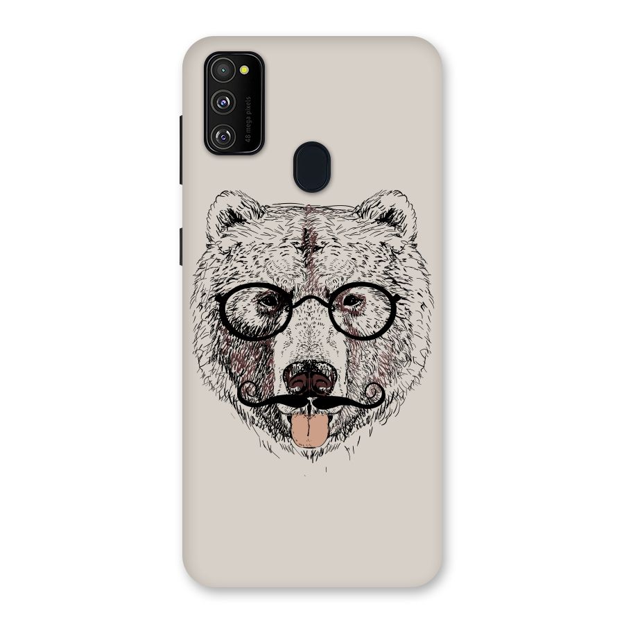 Studious Bear Back Case for Galaxy M30s