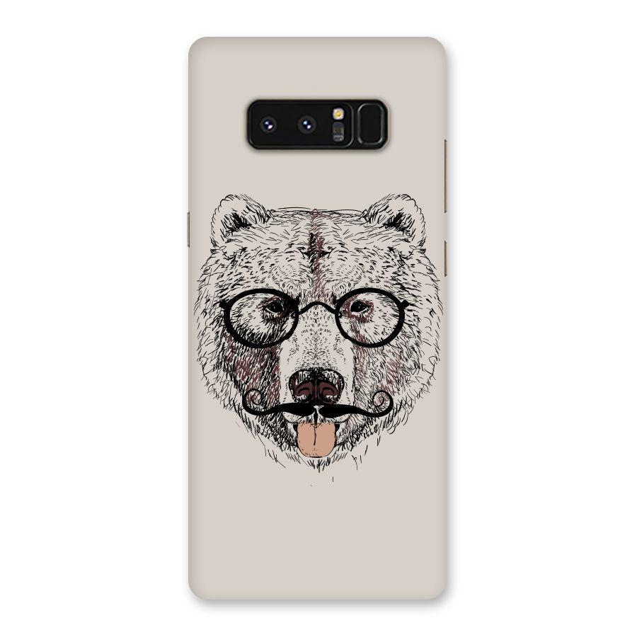 Studious Bear Back Case for Galaxy Note 8