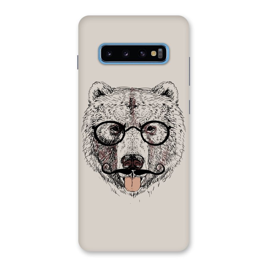 Studious Bear Back Case for Galaxy S10 Plus