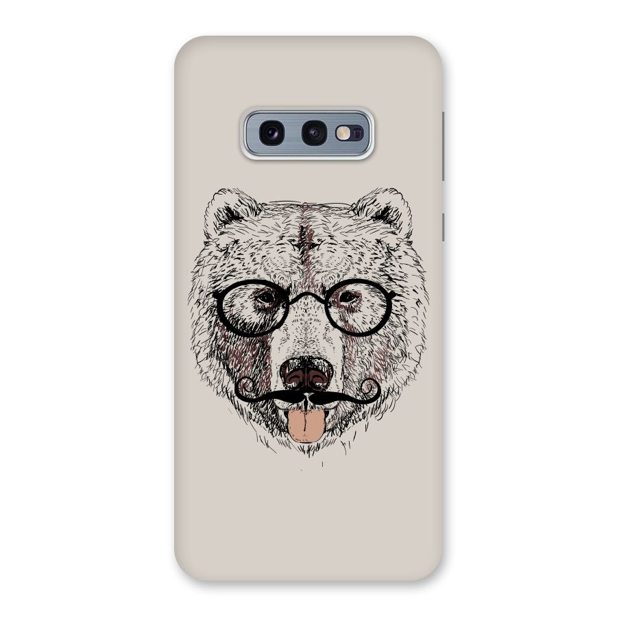 Studious Bear Back Case for Galaxy S10e