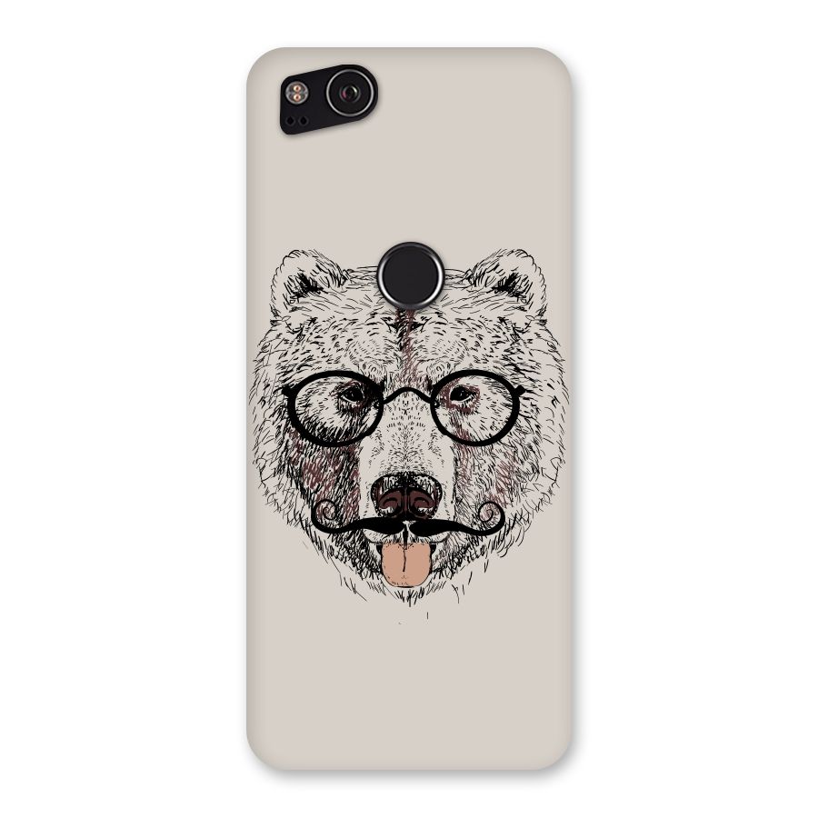 Studious Bear Back Case for Google Pixel 2