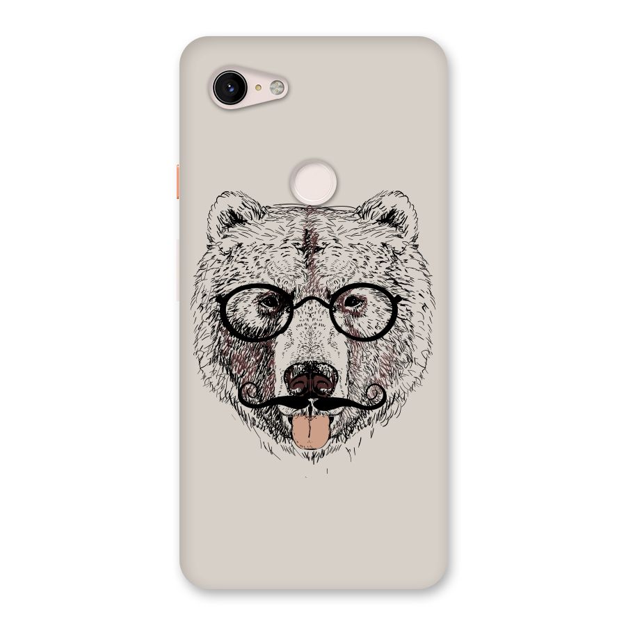 Studious Bear Back Case for Google Pixel 3 XL