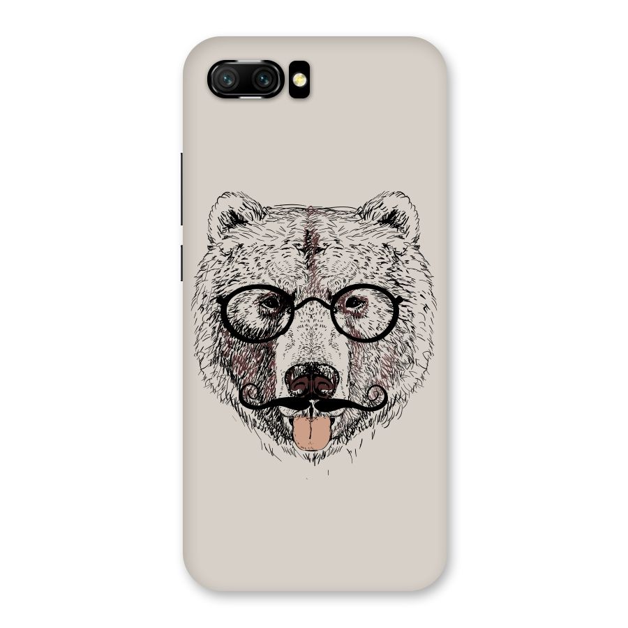 Studious Bear Back Case for Honor 10