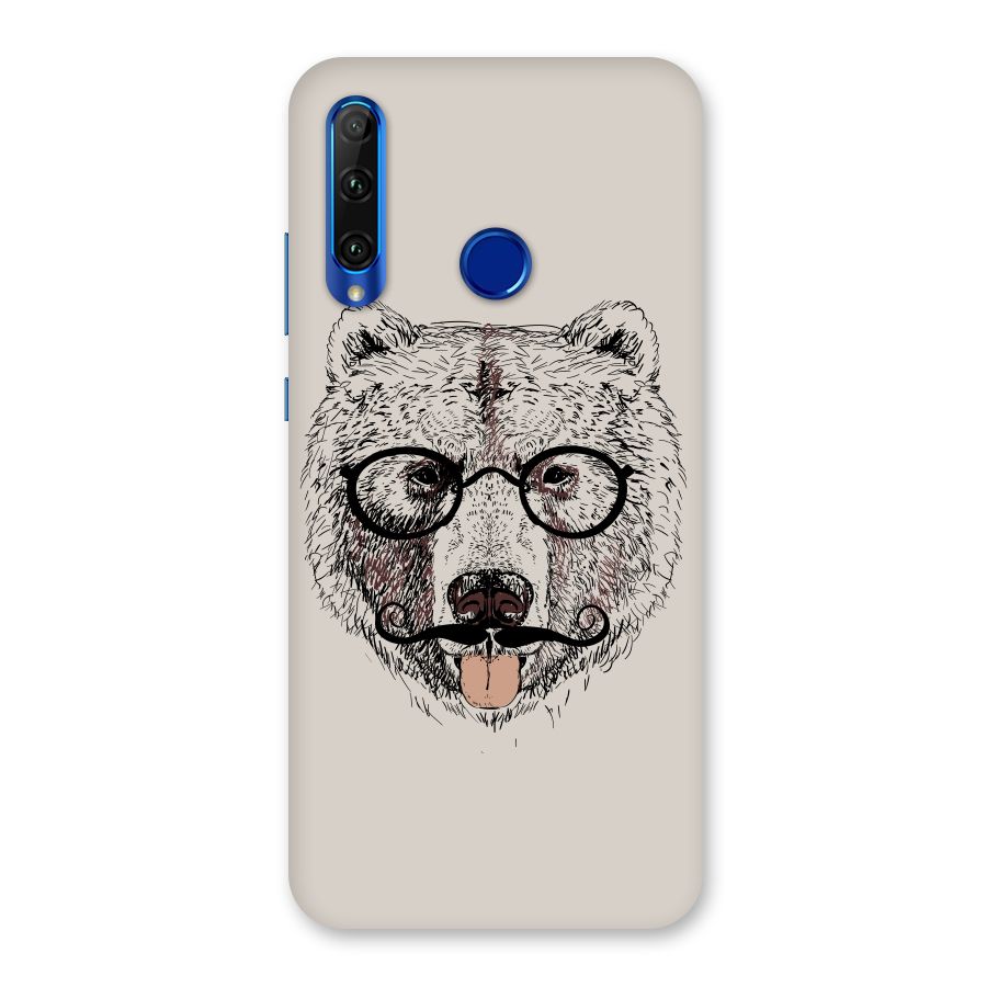 Studious Bear Back Case for Honor 20i